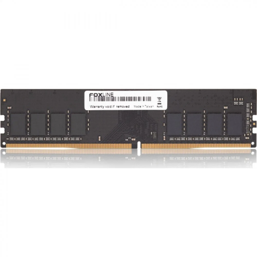 Память FOXLINE DDR4 DIMM 8Gb (PC25600, 3200MHz, CL22, 1.2V, OEM) (FL3200D4U22-8G)