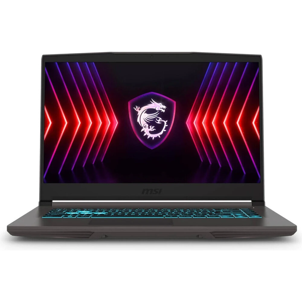 Ноутбук MSI Thin 15 B13VE-3200XRU Core i7 13620H 16Gb SSD512Gb NVIDIA GeForce RTX4050 6Gb 15.6" IPS FHD (1920x1080) FreeDOS grey space WiFi BT Cam (9S7-16R831-3200)