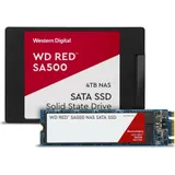 Твердотельный накопитель SSD WD Red SA500 WDS500G1R0A 500GB 2.5" Client SATA 6Gb/s, 560/530, IOPS 95/85K, MTBF 2M, 3D TLC, 350TBW, NAS, Retail (872346)