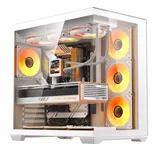 Компьютерный корпус DarkFlash C280, White, 7xFan ARGB, E-ATX DF-C280-EATX-WH