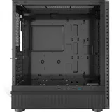 Корпус без блока питания/ Case PCCooler IE200 BK, Midi-Tower, TG, 1x120mm ARGB, 1xUSB-A 3.0 + 2xUSB-A 2.0, E-ATX, ATX, mATX, mITX Black