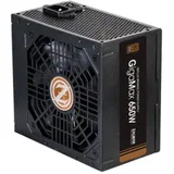 Блок питания ZALMAN 650W GigaMax ZM650-GV3 черный (ATX, 80+ Bronze, APFC, 20+4P, 2xPCIe 6+2P, 3хMolex, 6xSATA, 120mm fan, RTL) (ZM650-GV3)