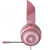 Гарнитура, Razer, Kraken Kitty V2 - Quartz, RZ04-04730200-R3M1, Игровая гарнитура, Микрофон поворотный гибкий, Динамики 50 мм, Диапазон частот: 20 Гц – 20000 Гц , Чувствительность при 1 кГц: 109±3 д