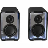 Акустическая система/ Колонки EDIFIER QR30 Чёрный 30 Вт. Bluetooth: 5.4. Частотный диапазон: 65 Гц-20кГц. Входы: USB-A, AUX. Функция воспроизведения аудио файлов с флеш-носителей отсутствует. В комп