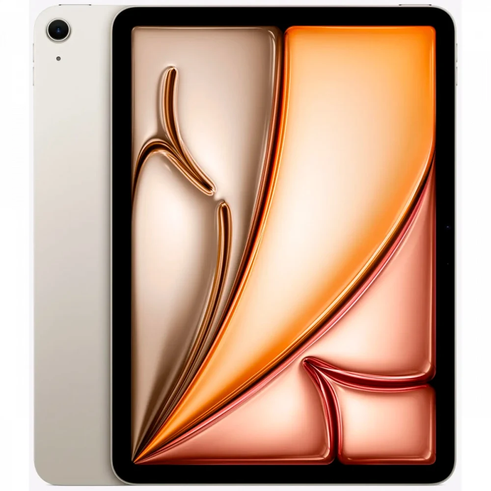 Планшет Apple iPad Air 2025 A3266 M3 4.05 8C RAM8Gb ROM128Gb 11" IPS 2360x1640 iOS сияющая звезда 12Mpix 12Mpix BT WiFi 10hr