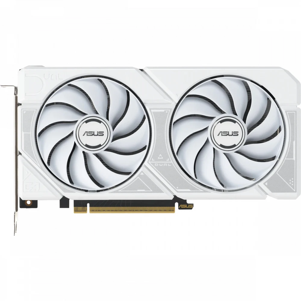 Видеокарта Asus PCI-E 4.0 DUAL-RTX5060TI-O16G-WHITE NVIDIA GeForce RTX 5060TI 16Gb 128bit GDDR7 2602/28000 HDMIx1 DPx3 HDCP Ret