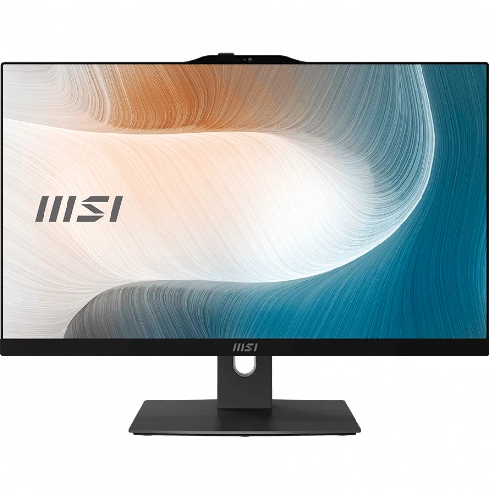Моноблок/ Modern AM242P 1MA-2409XRU 23.8"(1920x1080 IPS)/Intel Core 5 120U(1.4Ghz)/8192Mb/500SSDGb/noDVD/Int:Intel® Graphics/Cam/BT/WiFi/war 1y/4.65kg/Black/noOS + Wireless KB+M