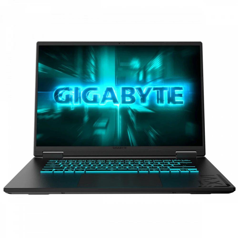 Ноутбук Gigabyte GAMING A16 GA6H Core i7 13620H 32Gb SSD1Tb NVIDIA GeForce RTX 5060 8Gb 16" IPS FHD+ (1920x1200) FreeDOS black WiFi BT Cam (CVHI3KZ864SD)