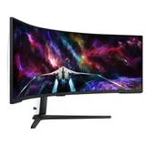 Монитор, Samsung, LS57CG952NIXCI, Odyssey Neo G9, 57", Изогнутый, 7680*2160, VA, 240 Гц, 32:9, 420 кд/м2, 2500:1, 1 мс, 178/178, 1.07 млрд., DP*1, HDMI*3, USB*2, Аудиопорт, VESA 100*100 мм, Регулиро