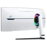 Монитор, Samsung, LS57CG952NIXCI, Odyssey Neo G9, 57", Изогнутый, 7680*2160, VA, 240 Гц, 32:9, 420 кд/м2, 2500:1, 1 мс, 178/178, 1.07 млрд., DP*1, HDMI*3, USB*2, Аудиопорт, VESA 100*100 мм, Регулиро