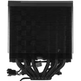 Кулер для процессора/ CPU Cooler PCCooler RZ620Pro TC BK (265W, 4-pin PWM, 160mm, Al/Cu, 6x6mm, 2x120mm, 80CFM, 36.2dBA, 2400RPM, S: 1851/1700/1200/115X, AM5/AM4, black)