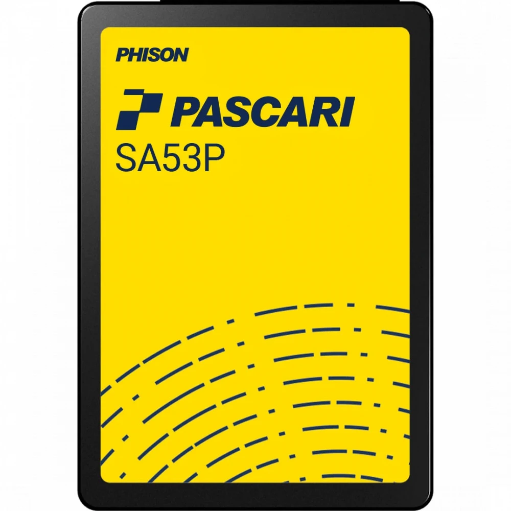 Твердотельный накопитель PHISON SSD SA53P 480GB SATA 2.5" 3D TLC R530/W500MB/s (98/28 KIOPS) 1DWPD, MTBF 2M hours, SSD Enterprise Solid State Drive, 1 year, OEM