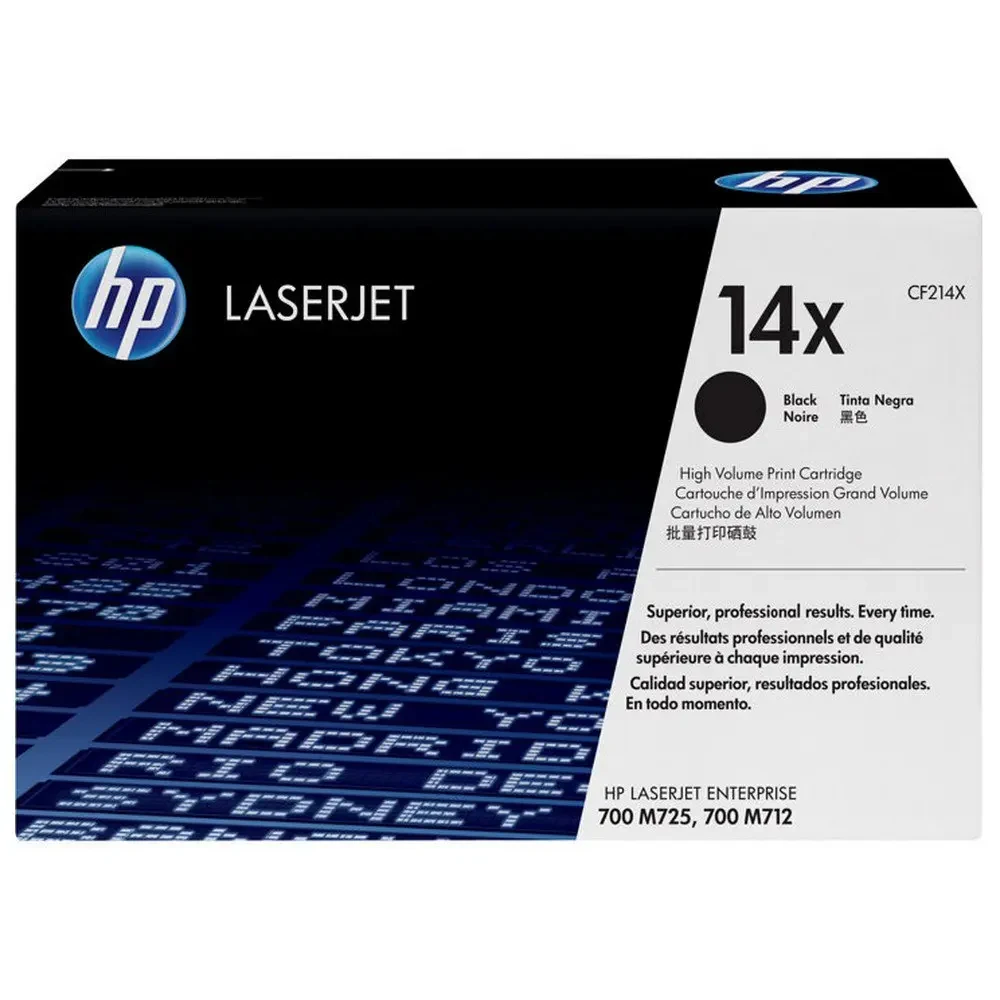 CF214XH Картридж для принтеров HP LaserJet ENTERPRISE 700 M725, 700 M712, черный (17'500 стр)