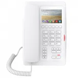 SIP-Телефон Fanvil H5, 2 SIP-акк., 3.5", 480x320 Цвет. экран, POE, БП в комп., 2x100 Mbps, Белый, 6 прог. клав.