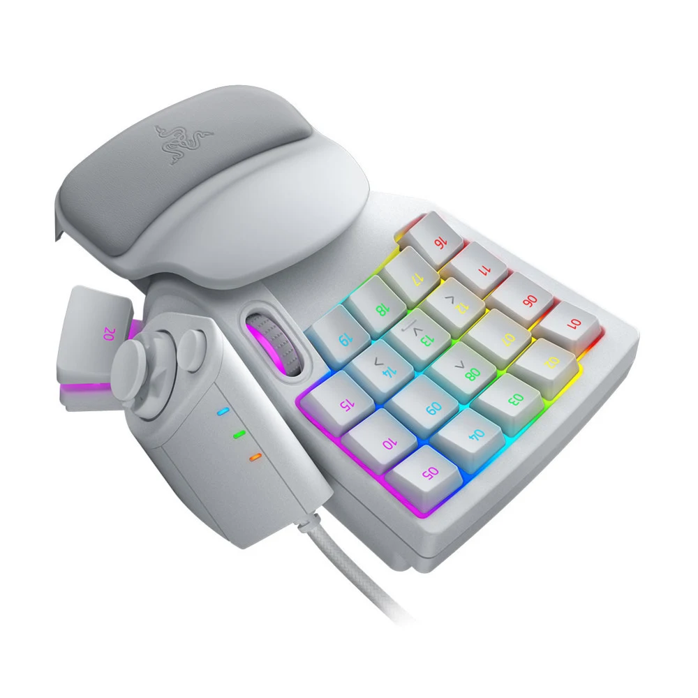 Мини клавиатура - кейпад, Razer, Tartarus Pro, RZ07-03110200-R3M1, Игровая, Аналоговые оптические переключатели, 32 полностью программируемые клавиши с 8-позиционной крестовиной под большой палец, П