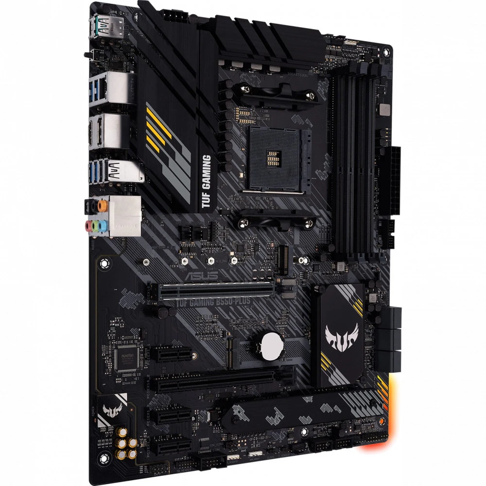 TUF GAMING B550-PLUS AM4 ATX 4xDDR4 2xPCIEx16 3xPCIEx1 3xM.2 HDMI DP 2.5GLAN RTL {5} (749435)