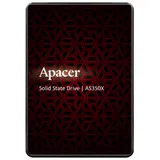 Твердотельный накопитель Apacer SSD PANTHER AS350X 2TB SATA 2.5" 7mm, R560/W540 Mb/s, 3D NAND, IOPS 93K/80K, MTBF 1,5M, 800TBW, Retail, 3 years (AP2TBAS350XR-1)