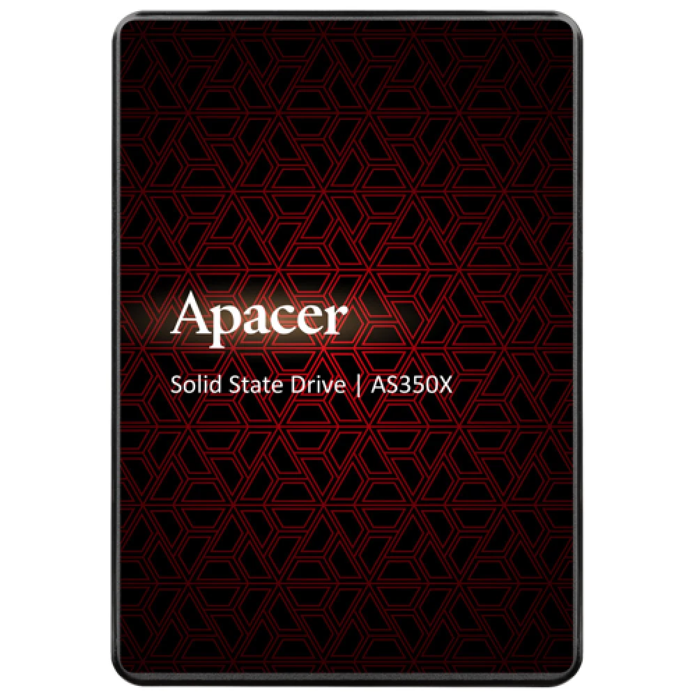 Твердотельный накопитель Apacer SSD PANTHER AS350X 2TB SATA 2.5" 7mm, R560/W540 Mb/s, 3D NAND, IOPS 93K/80K, MTBF 1,5M, 800TBW, Retail, 3 years (AP2TBAS350XR-1)