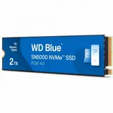 Твердотельные накопители/ WD SSD Blue SN5000, 2000GB, M.2(22x80mm), NVMe, PCIe 4.0 x4, TLC, R/W 5150/4850MB/s, TBW 900, DWPD 0.2 (12 мес.)