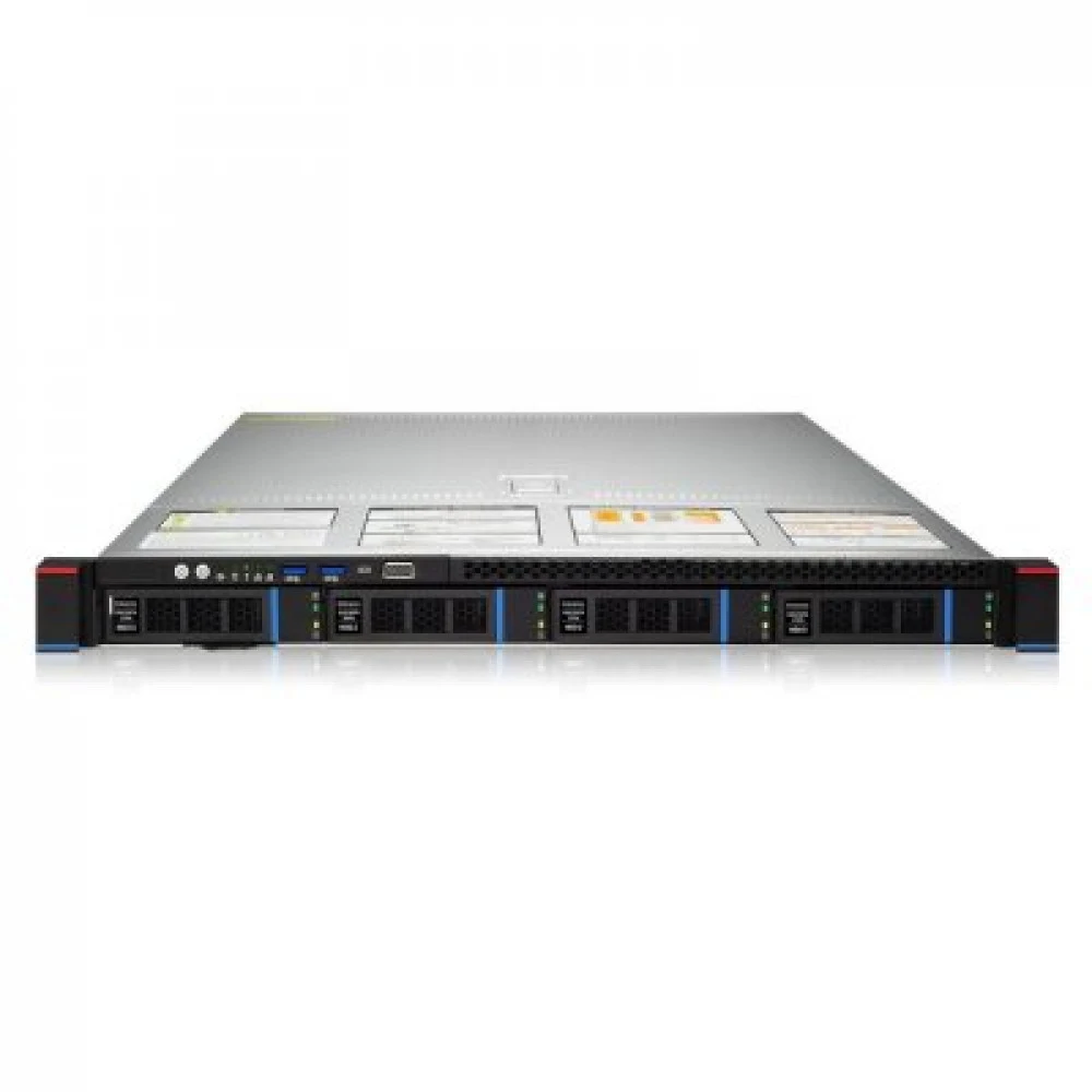 Сервер 1U Rack Gooxi SL101-D04R/2x Intel Xeon Gold 6230R 26 core 2.1Ghz/64GB DDR4 RDIMM/LSI-9361-8i/4x 3,5/2,5 SAS/SATA Drivу bays/2x 550W