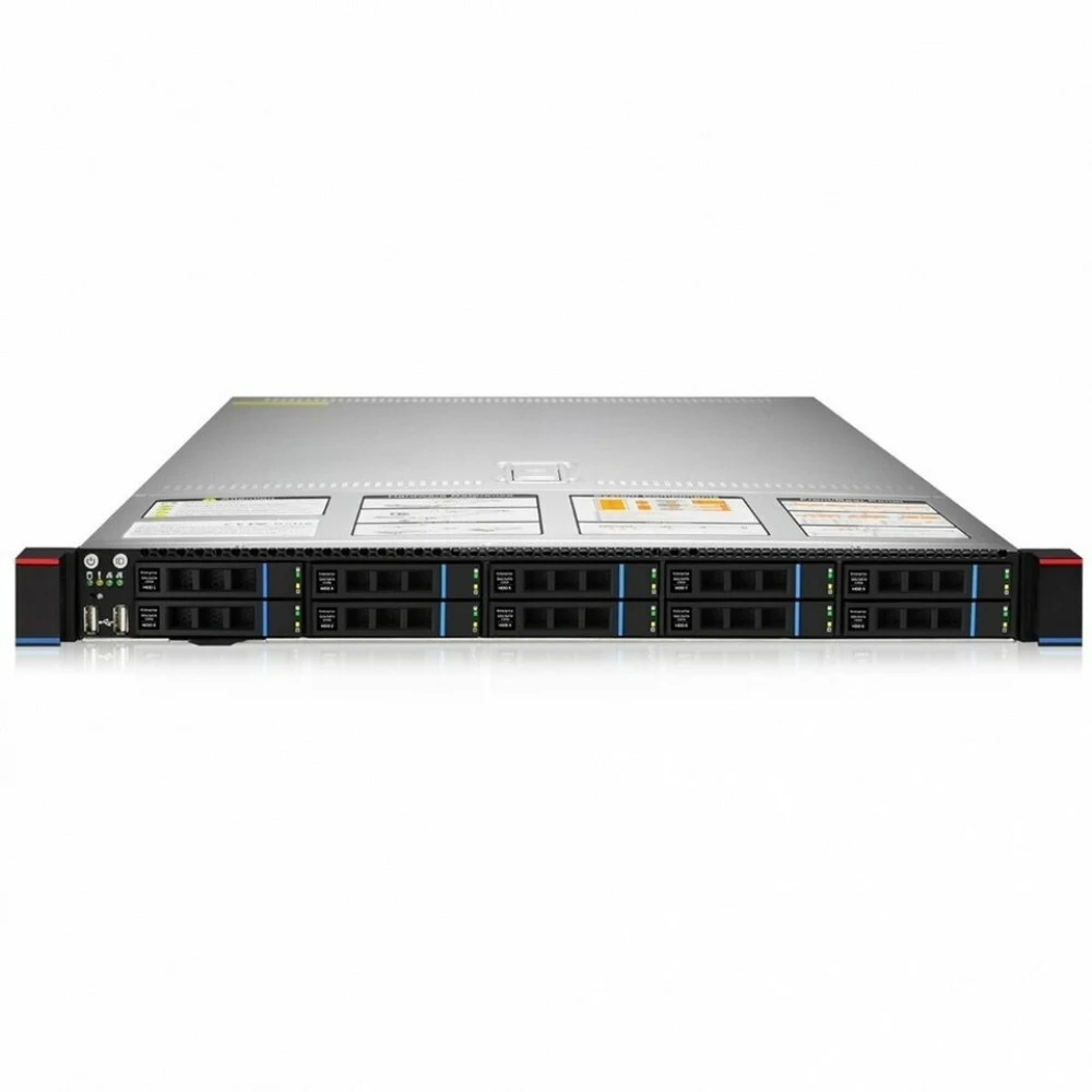 Сервер 1U Rack Gooxi SL101-D04R/2x Intel Xeon Gold 6244R 8 core 3.6Ghz/64GB DDR4 RDIMM/LSI-9361-8i/4x 3,5/2,5 SAS/SATA Drivу bays/2x 550W (Платформа для 1С)