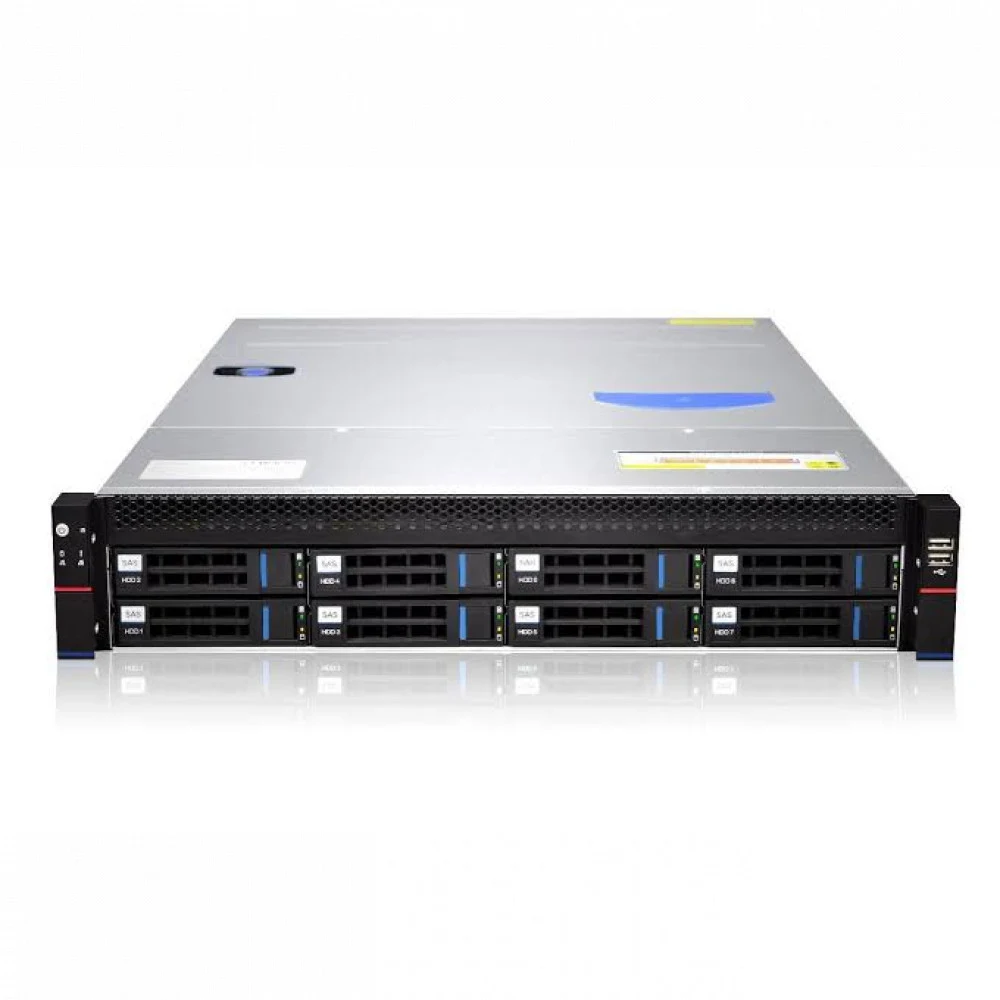 Сервер 2U Rack RMC2108/X12DPL-6/2x Intel Xeon 4309Y 8 core 2.8Ghz/2x32GB DDR4 RDIMM/LSI-9361-8i RAID 0 1 5 6 10 50 60 + CVm02/1x 480GB SSD M.2/8x 3,5/2,5 SAS SATA Drive bays/2x 1 Gbe LAN Rj45/IPMI/2