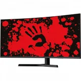 Монитор Bloody 34" MN340W черный VA LED 16:9 HDMI M/M матовая HAS Piv 3000:1 300cd 178гр/178гр 2560x1440 180Hz FreeSync DP 2K USB 5.7кг