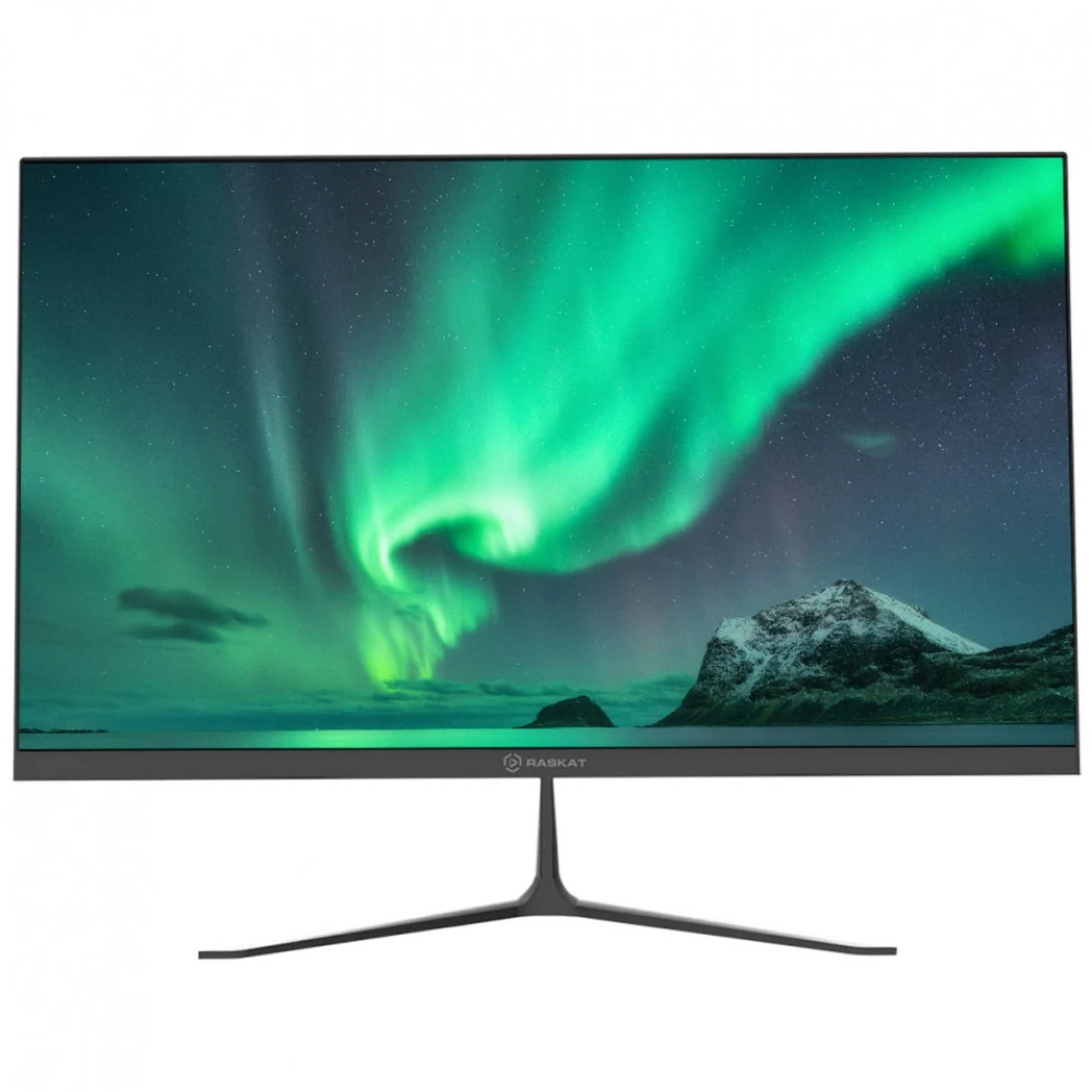 23.8&quot Raskat I24F10DA (23.8&quot , IPS, 1920*180, VGA+HDMI+DP, 4ms, 178°/178°, 1000:1, 100Hz, Black)