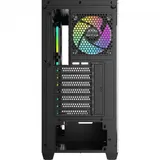 Корпус Ocypus Gamma C72 BK ARGB ATX/mATX/ITX 3xUSB, предустановленно 4х120мм вентилятора ARGB PWM, Черный, Gamma-C72-BKD400XX-GL
