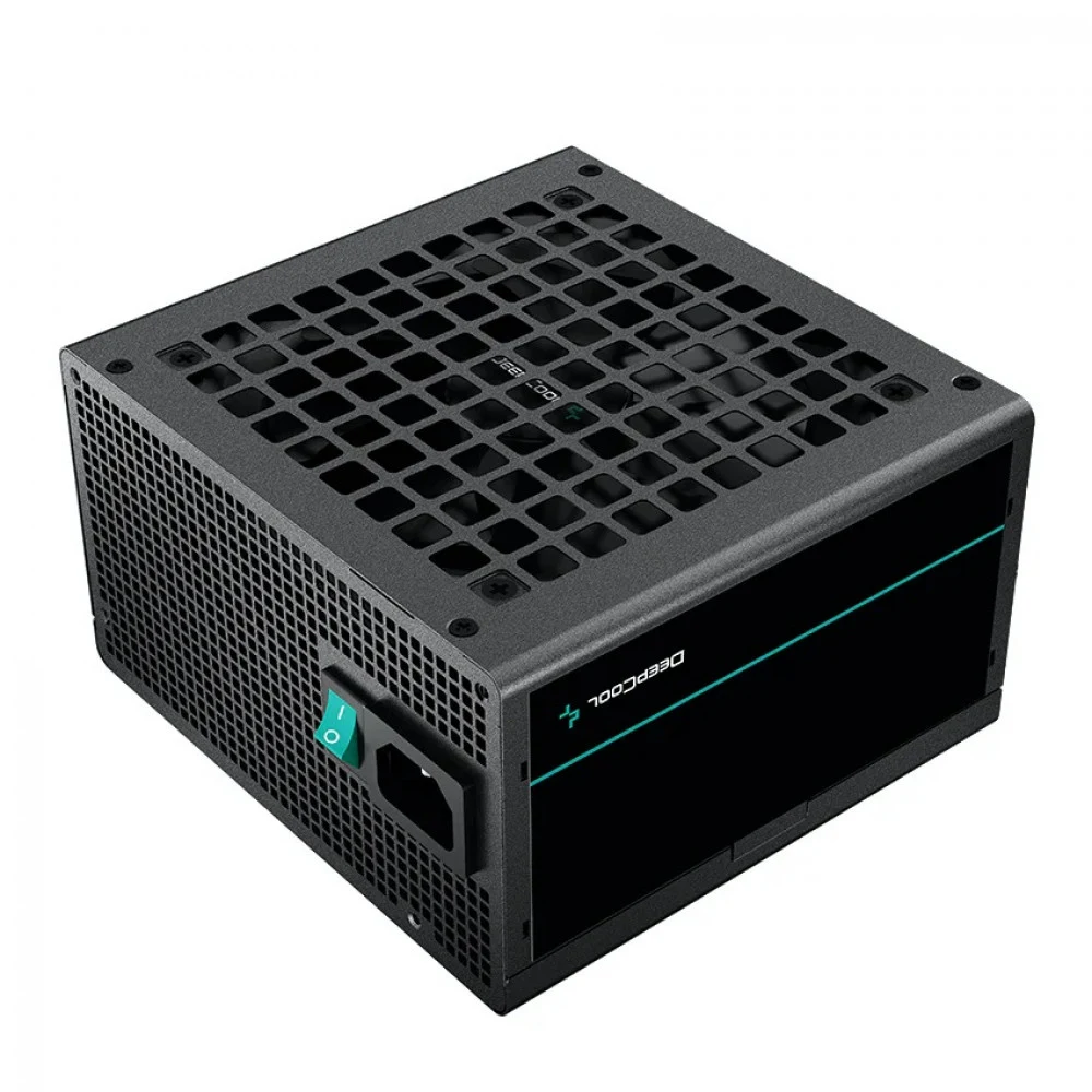 Блок питания, Deepcool, PF700 R-PF700D-HA0B-WDEU, 700W, ATX, White, APFC, 20+4 pin, 2*4+4pin, 6*Sata, 2*Molex, 4*PCI-E 6+2 pin, Вентилятор 12см, Кабель питания, Чёрный