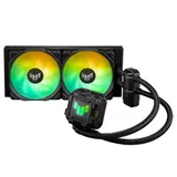 СЖО Asus TUF Gaming LC II 240 ARGB, S115X/1200/1700/AM4/AM5, 12cm, 3+4pin, Al+Cu, 800-2000rpm, 29dB,
