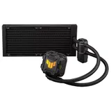 СЖО Asus TUF Gaming LC II 240 ARGB, S115X/1200/1700/AM4/AM5, 12cm, 3+4pin, Al+Cu, 800-2000rpm, 29dB,