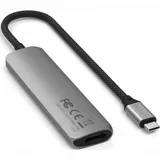 Адаптер Satechi 4-in-1 USB-C PD&2xUSB-A 3.2 Gen2&HDMI 4K@60Hz Slim Multiport Adapte. Цвет: серый космос
