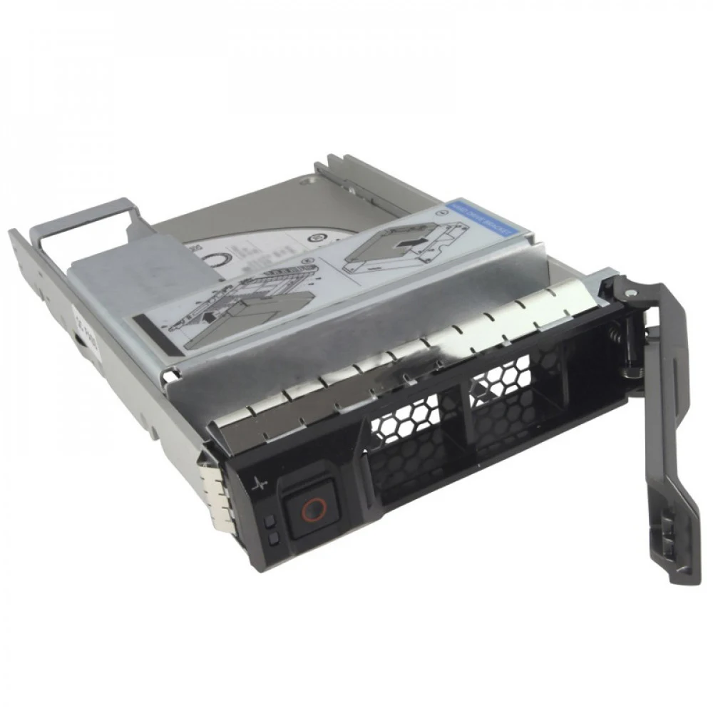 Твердотельный накопитель Dell/SSD/1920 Gb/SATA Read Intensive 6Gbps 512e 2.5in w/3.5in HYB CARR Drive, CUS Kit