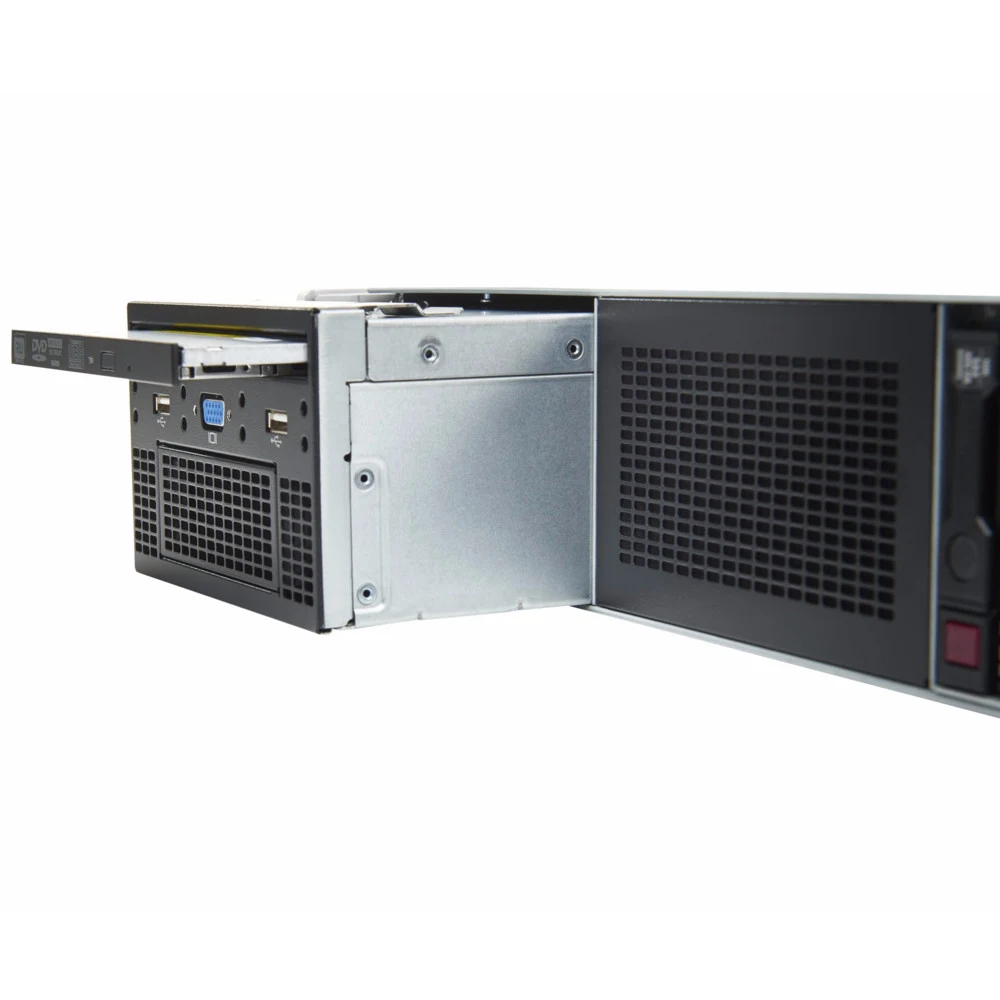 HPE DL38X Gen10 Universal Media Bay Kit (for Box1: 1xDP, 2xUSB2.0, optional 2xSFFHDD and 1xODD (DVD-R or DVD-RW)) not avail. w/LFF&24SFF