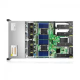Серверная платформа Gooxi AS201-D08R-G4/2x Intel Xeon 4416+/2x 32GB DDR5 16 memory slots DDR5/LSI-9460-8i RAID 0 1 5 6 10 50 60/8x 3.5/2.5 drives/2x800W