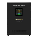 Комплект ИБП EX295997RUS + батарея 120Aч EX282988RUS 1шт (инвертор, синус, для котла, настенный) ExeGate FineSine SX-1000.LCD.AVR.2SH <1000VA/600W, чистая синусоида, цветной LCD-дисплей, AVR, 2*Schu