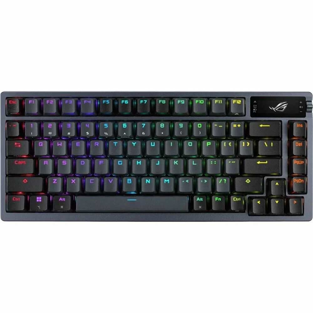 Клавиатура Asus M701 ROG Azoth (NXSW), Black, Gaming, Rog NX Snow, RGB, BT, 2.4 GHz, USB