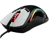 Компьютерная мышь, Glorious, Model D-, GLO-MS-DM-GB, Игровая, Оптическая, Проводная, Pixart PMW-3360 Sensor, 12000 DPI, 250+ IPS, 50G, 1000 Hz, RGB, 6 кнопок, Длина провода 2м, Глянцевый черный