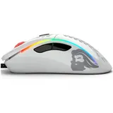 Компьютерная мышь, Glorious, Model D-, GLO-MS-DM-GW, Игровая, Оптическая, Проводная, Pixart PMW-3360 Sensor, 12000 DPI, 250+ IPS, 50G, 1000 Hz, RGB, 6 кнопок, Длина провода 2м, Глянцевый белый