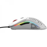 Компьютерная мышь, Glorious, Model O-, GOM-GWHITE, Игровая, Оптическая, Проводная, Pixart PMW-3360 Sensor, 12000 DPI, 250+ IPS, 50G, 1000 Hz, RGB, 6 кнопок, Длина провода 2м, Глянцевый белый