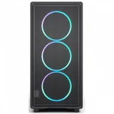 Корпус ПК без блока питания/ Case Fractal Design Epoch XL TG RGB Light Tint, Full-Tower, 3x140mm ARGB, 2xUSB-A 3.2 + 1xUSB 3.2 Type-C E-ATX, ATX, mATX, mITX, Black