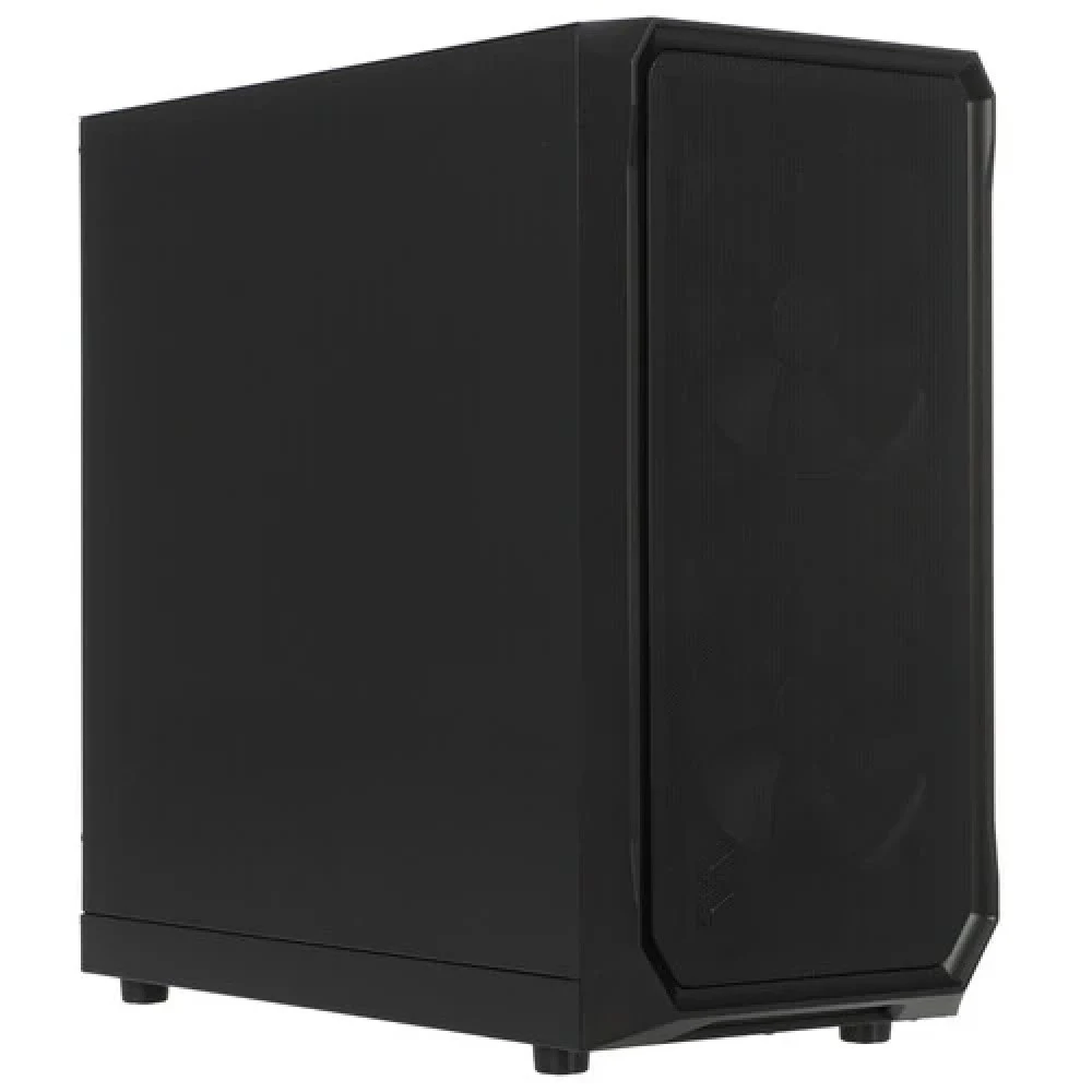 Корпус ПК без блока питания/ Case Fractal Design Focus 2, Midi-Tower, 2x140mm, 2xUSB-A 3.0, ATX, mATX, mITX Black