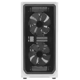 Корпус ПК без блока питания/ Case Fractal Design Focus 2 RGB, Midi-Tower, 2x140mm RGB, 2xUSB-A 3.2 ATX, mATX, mITX White