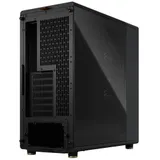 Корпус без блока питания/ Case Fractal Design North TG Dark Tint, Midi-Tower, 2x140mm, 2xUSB-A 3.2 + 1xUSB 3.2 Type-C ATX, mATX, mITX Wood panel, Charcoal Black