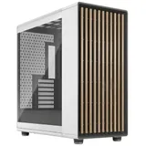 Корпус ПК без блока питания/ Case Fractal Design North XL TG Dark Tint, Full-Tower, 3x140mm, 2xUSB-A 3.2 + 1xUSB 3.2 Type-C E-ATX, ATX, mATX, mITX Wood panel, Chalk White