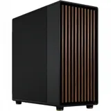 Корпус без блока питания/ Case Fractal Design North XL, Full-Tower, 3x140mm, 2xUSB-A 3.0 + 1xUSB 3.2 Type-C E-ATX, ATX, mATX, mITX Wood panel Charcoal Black
