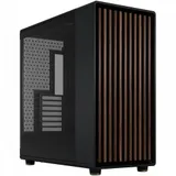 Корпус ПК без блока питания/ Case Fractal Design North XL RC Charcoal TG Dark, Full-Tower, 3x140mm, 2xUSB-A 3.0 + 1xUSB 3.2 Type-C, ATX, mATX, mITX Black