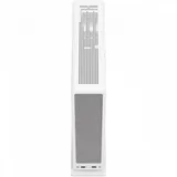 Корпус ПК без блока питания/ Case Fractal Design Ridge, 2x140mm, 2xUSB-A 3.2 + 1xUSB 3.2 Type-C, SFX PSU Support, mITX White