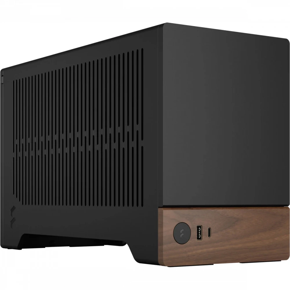 Корпус без блока питания/ Case Fractal Design Terra, Mini-Tower, no fans, 1xUSB-A 3.0 + 1xUSB 3.2 Type-C, SFX PSU Support, mITX Graphite